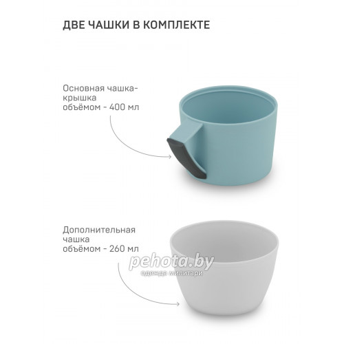 Термос Питьевой со стеклянной колбой 1000мл 1010-1000-CN голубой | Арктика фото 7