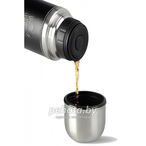 Термос Питьевой В Кожаной Оплетке 700 мл 108-700 Черный | Арктика фото 3