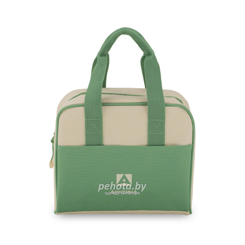 Термосумка шоппер 3300-7 Зеленый/Бежевый | Арктика фото 3