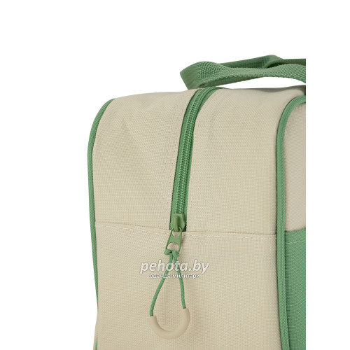Термосумка шоппер 3300-7 Зеленый/Бежевый | Арктика фото 4