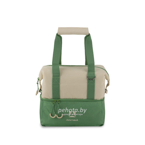 Термосумка шоппер 3600-11 Зеленый/Бежевый | Арктика фото 4