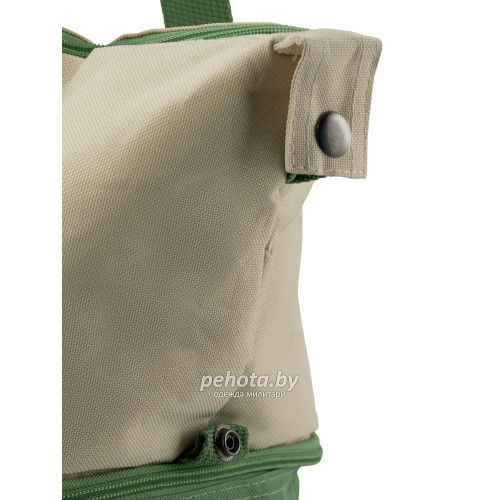 Термосумка шоппер 3600-11 Зеленый/Бежевый | Арктика фото 6