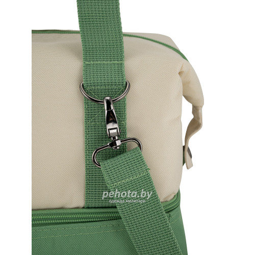 Термосумка шоппер 3600-11 Зеленый/Бежевый | Арктика фото 7