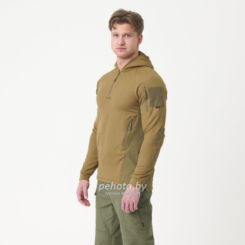 Толстовка Range Hoodie TopCool Coyote/Adaptive Green | Helikon-Tex фото 1