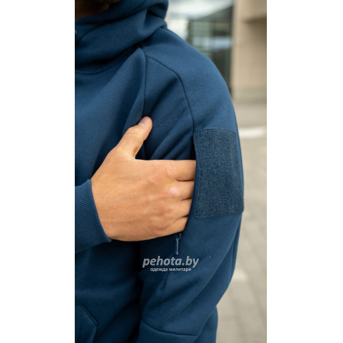 Толстовка Urban Tactical Hoodie Lite (Kangaroo) Blue | Helikon-Tex фото 5