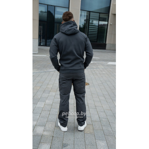 Толстовка Urban Tactical Hoodie Lite (Kangaroo) Grey | Helikon-Tex фото 2
