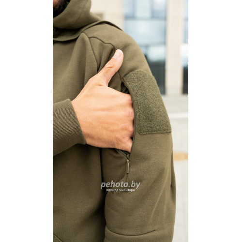 Толстовка Urban Tactical Lite FullZip Green | Helikon-Tex фото 4