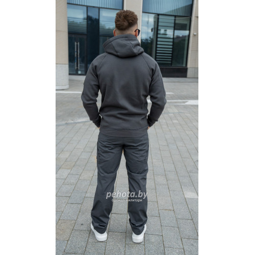 Толстовка Urban Tactical Lite FullZip Grey | Helikon-Tex фото 2