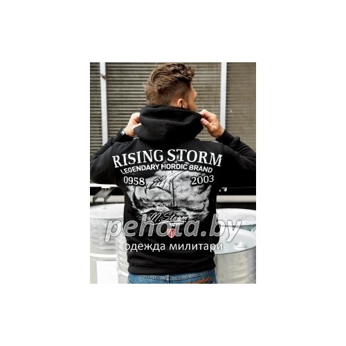 Худи Rising Storm BK162 Black | Dobermans Aggressive фото 1