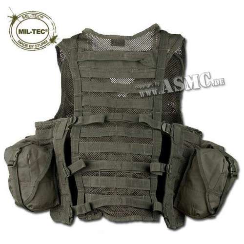 Жилет тактический модульный Olivе | Mil-tec фото 2
