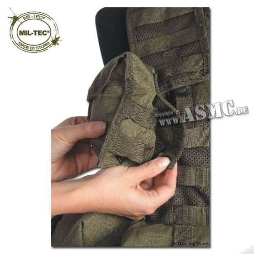 Жилет тактический модульный Olivе | Mil-tec фото 4