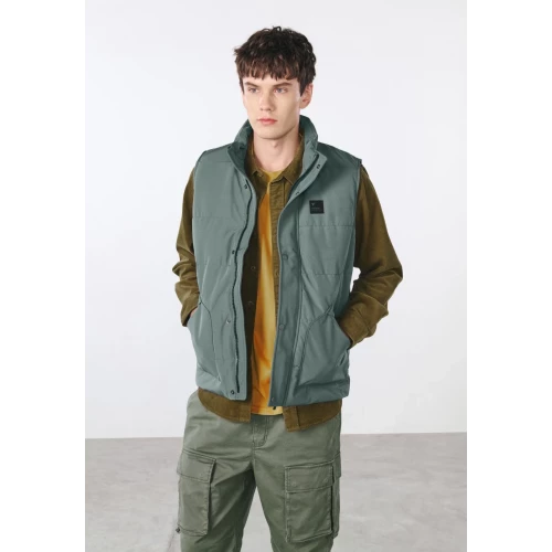 Жилетка Kobe 2226 Grey/Green | Vintage Industries фото 1