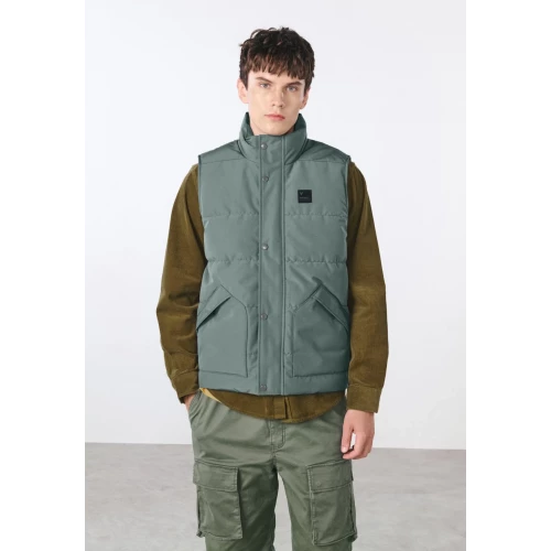 Жилетка Kobe 2226 Grey/Green | Vintage Industries фото 3