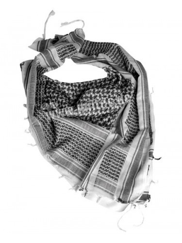 Арафатка Шемаг белый-черный | Mil-tec