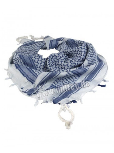 Арафатка Шемаг белый-синий | Mil-tec