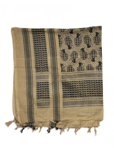 Арафатка Шемаг Pineapple койот-черный | Mil-tec