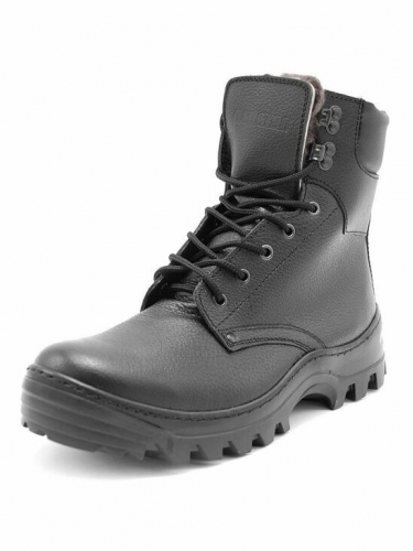 Ботинки с высокими берцами 429 Pilot Winter Black | Garsing