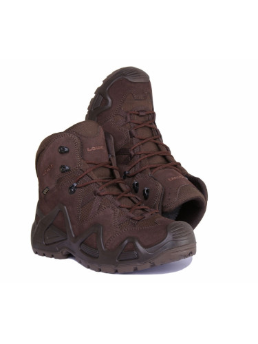 Ботинки треккинговые Zephyr GTX Mid TF Dark Brown | Lowa