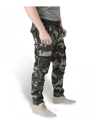 Брюки Premium Slimmy Black Camo | Surplus