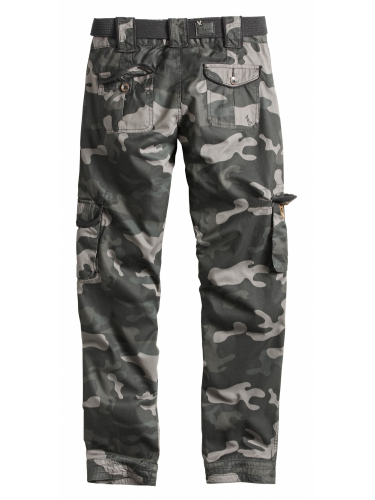Брюки Женские Ladies Premium Trousers Slimmy Black camo | Surplus
