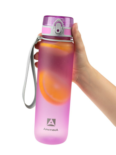 Бутылка для воды 1000мл 720-1000 Лавандовая матовая | Арктика