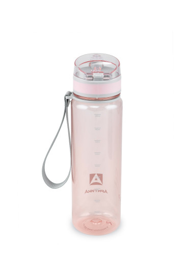 Бутылка для воды 500мл 720-500 Розовая прозрачная | Арктика