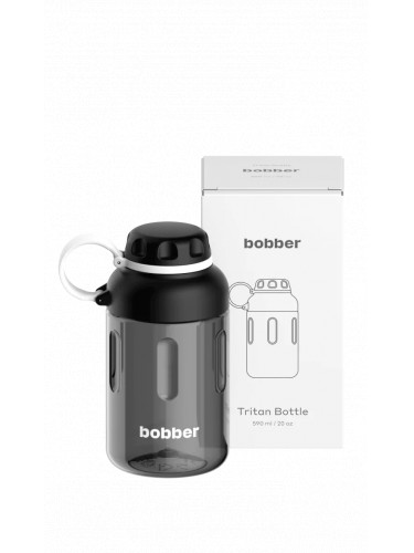 Бутылка для воды "bobber" 590мл Tritan Bottle-590 Black Coffe | Bobber