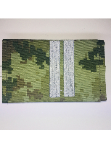 Фальш-погоны Младший Сержант вышитый серым Пограничник | РБ