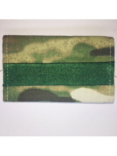 Фальш-погоны Старшина вышитый зеленым Multicam | РБ