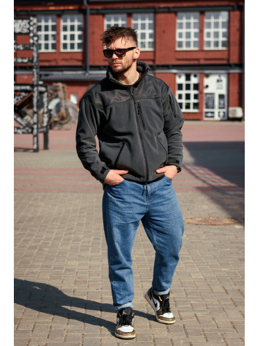 Флис Classic shadow grey/black | Army Stroll