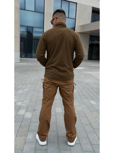 Кофта флисовая Alpha Tactical Coyote | Helikon- Tex