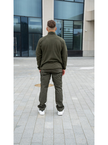 Кофта флисовая Alpha Tactical Olive Green | Helikon- Tex