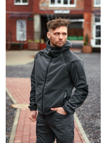 Флис HIKER Grey/Black | Army Stroll