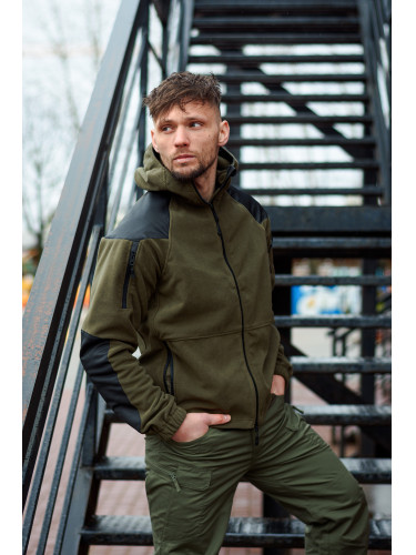 Флис HIKER Olive/Black | Army Stroll
