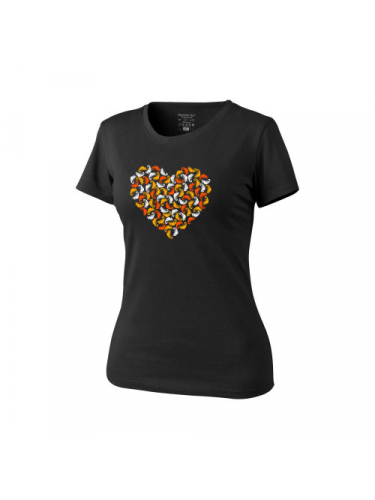 Футболка Chameleon Heart Women's Black | Helikon-Tex