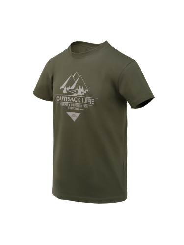 Футболка OutBack life Taiga green | Helikon-Tex
