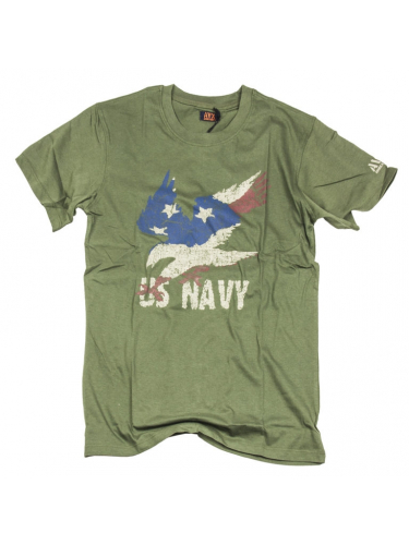 Футболка Single Jersey AX0046 Verde Militare| AVX Avirex Dept