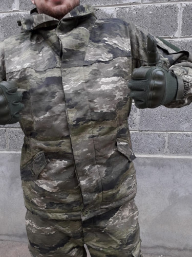 Костюм Горка 3 на полном Флисе Atacs IX | Барс