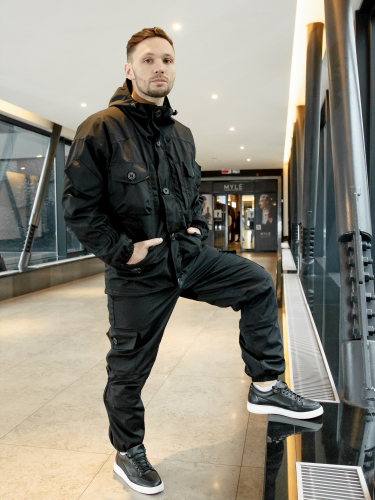 Костюм горка 6 Премиум Лето/Осень/Весна Black | Grizzly