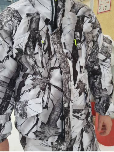 Костюм зимний -20°С Горка 5 Белый лес | Grizzly