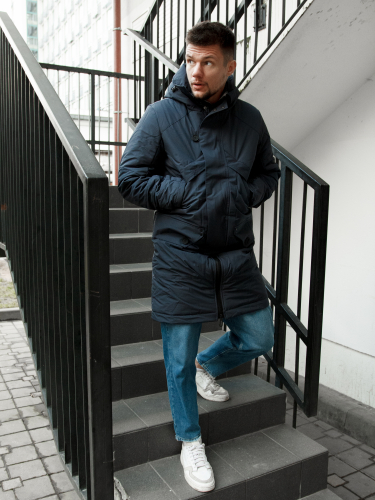 Куртка 1049 (W49) Blue | Nikolom