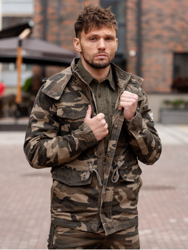 Куртка M65 Light Woodland | Admitted & Feeling