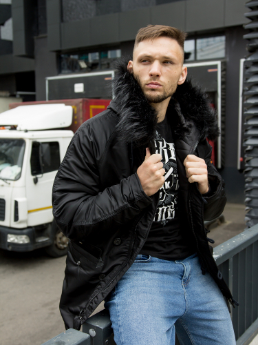 Зимняя куртка Аляска HUSKY Black Line | Nord Denali