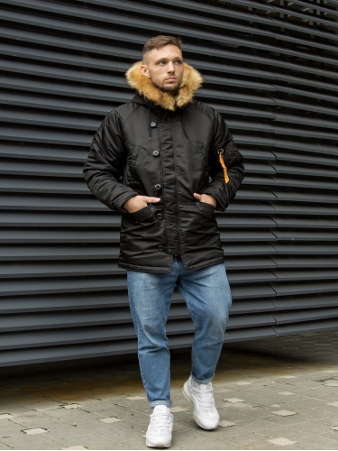 Куртка Аляска HUSKY DENALI Black/Black | Nord Denali