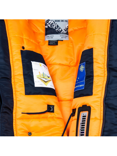 Куртка Аляска HUSKY Ink/Orange | Nord Denali