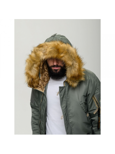 Куртка Аляска Husky MILITARY 2024 Olive Green | Nord Denali