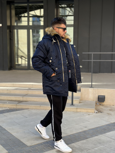 Куртка Аляска HUSKY Military 2024 Ink/Ink | Nord Denali