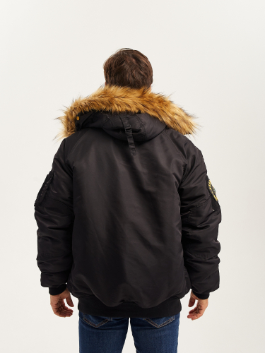 Куртка Аляска HUSKY N2B Compass Black/Yellow | Nord Denali