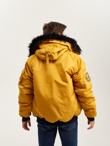 Куртка Аляска HUSKY N2B Compass Yellow/Black | Nord Denali