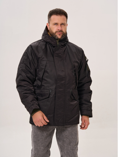 Куртка Аляска HUSKY Short 2.0 Black/Silver | Nord Denali